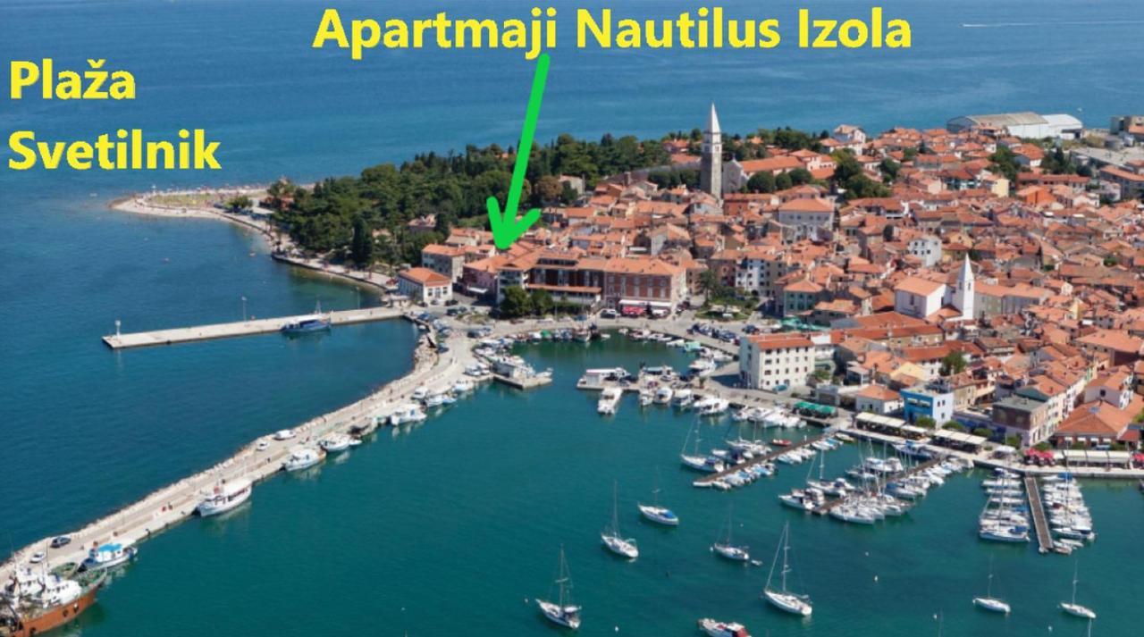 Apartments Nautilus, Nearby Beach Svetilnik Izola Ngoại thất bức ảnh
